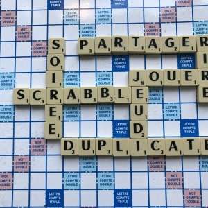 Scrabble en soirée