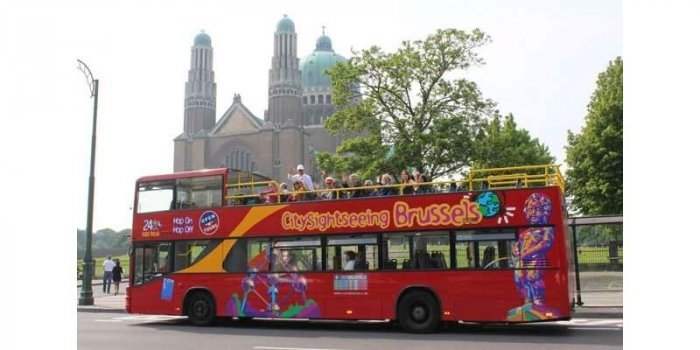 Visite de Bruxelles en Bus Rouge