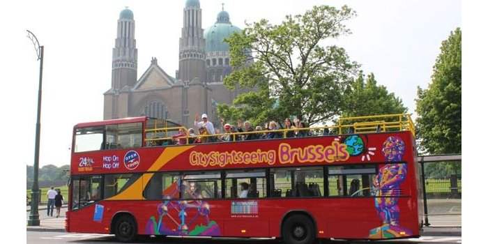 Visite de Bruxelles en Bus rouge