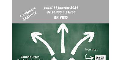 Conférence Visio : Coaching d'orientation scolaire 