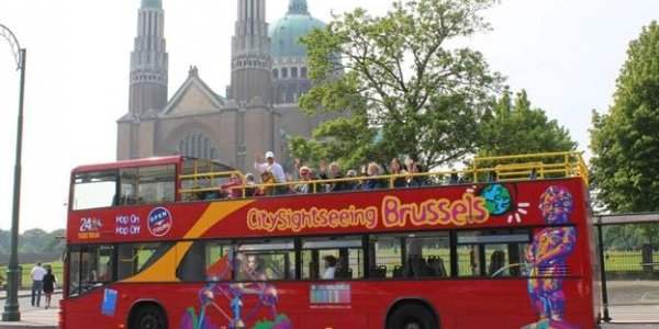 Visite de Bruxelles en Bus rouge