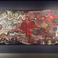 Before time began - Art aborigène d'Australie - " Le temps du rêve " La création du monde