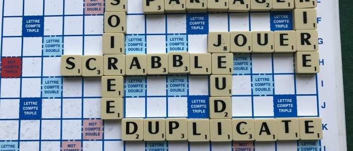 Scrabble en soirée