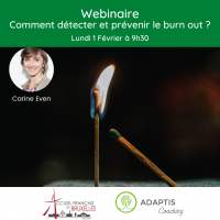 Webinaire : “Comment détecter et prévenir le burn out ?”