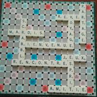 Scrabble - Déjeuner de Noël