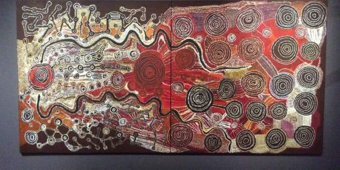 Before time began - Art Aborigène d'Australie -"Le temps du rêve" La création du monde
