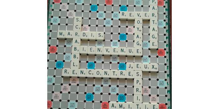 Scrabble - Déjeuner de Noël