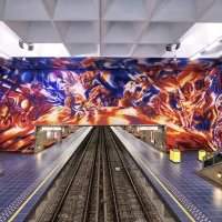 Visites culturelles - Le métro Bruxellois, la plus grande galerie d'Art de la Capitale !!